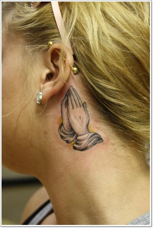 Praying Hand Tattoos 238