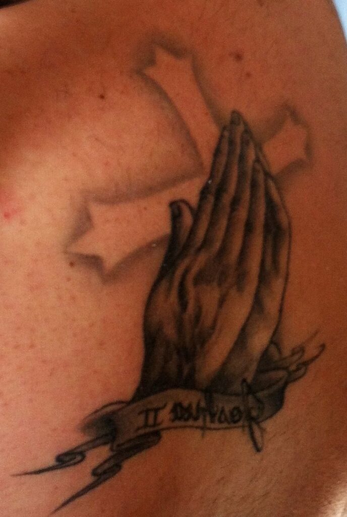Praying Hand Tattoos 241
