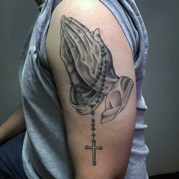 Praying Hand Tattoos 29