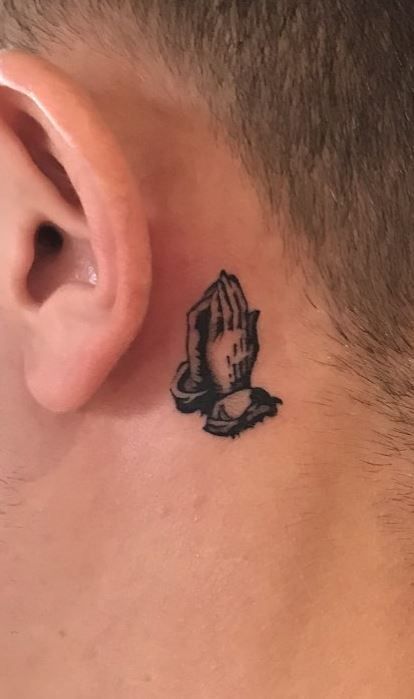 Praying Hand Tattoos 30