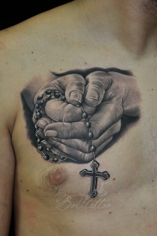 Praying Hand Tattoos 31