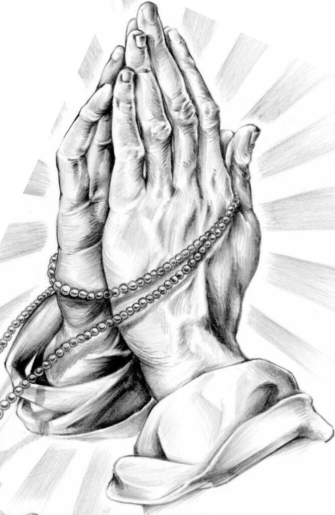 Praying Hand Tattoos 63