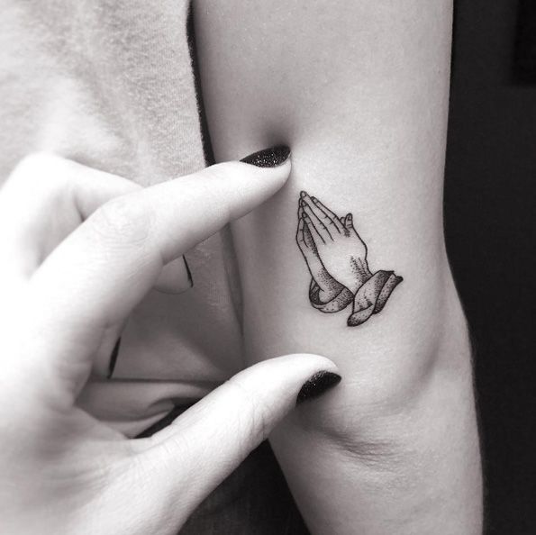 Praying Hand Tattoos 67