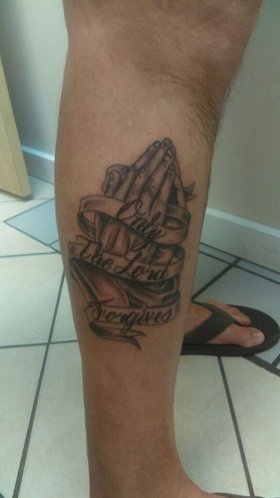 Praying Hand Tattoos 69