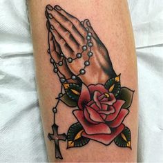 Praying Hand Tattoos 76