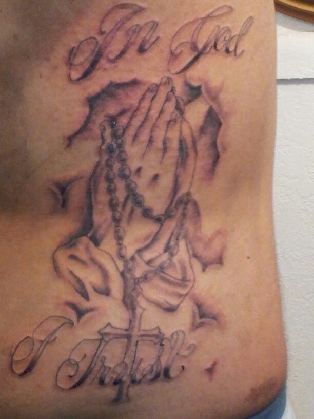 Praying Hand Tattoos 89