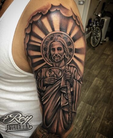 150+ Awesome San Judas Tattoos Designs With Meanings (2022 ...