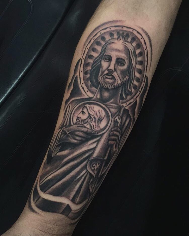 San Judas Tattoo 2