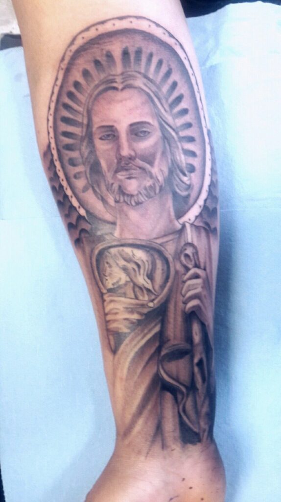 San Judas Tattoo 4