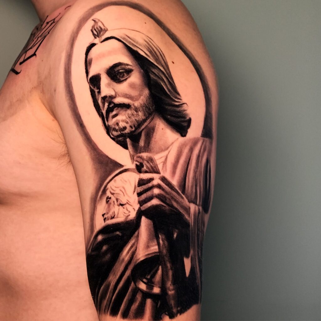 San Judas Tattoo 5