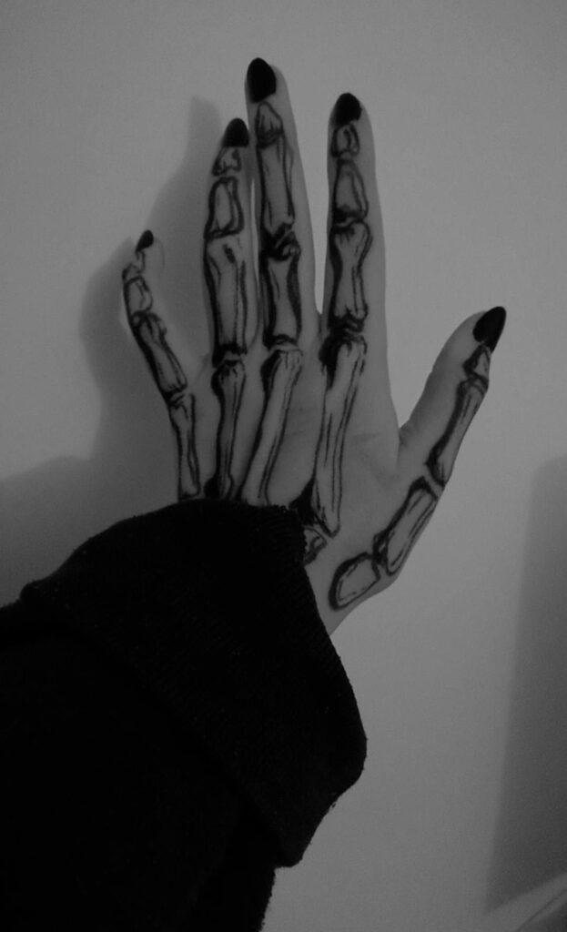 Skeleton Hand Tattoos 1