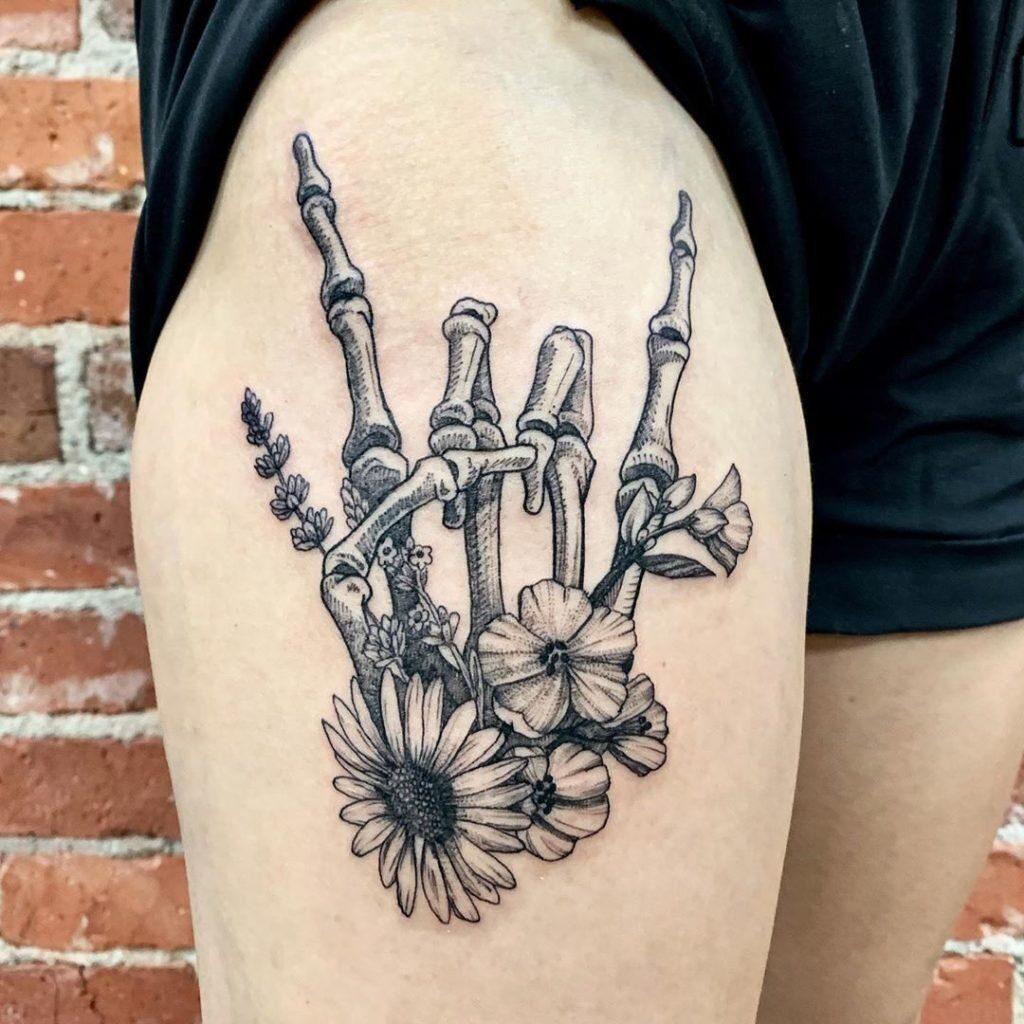 Skeleton Hand Tattoos 101