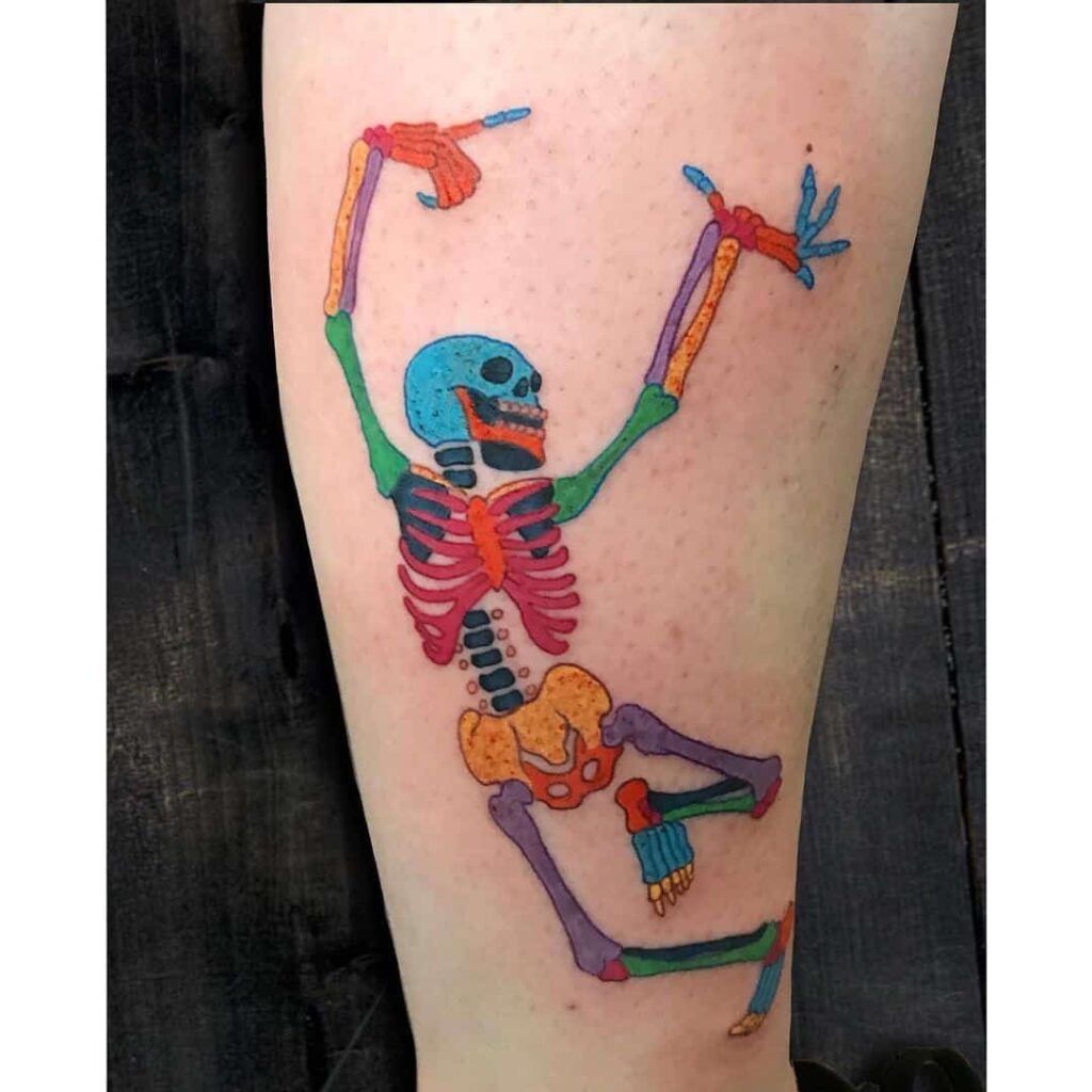 Skeleton Hand Tattoos 12