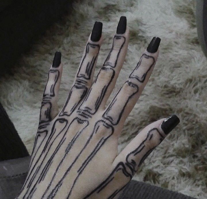 Skeleton Hand Tattoos 137