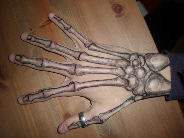 Skeleton Hand Tattoos 148