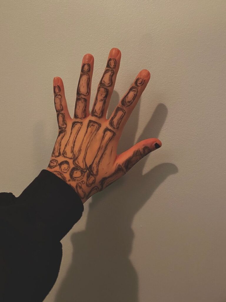 Skeleton Hand Tattoos 32
