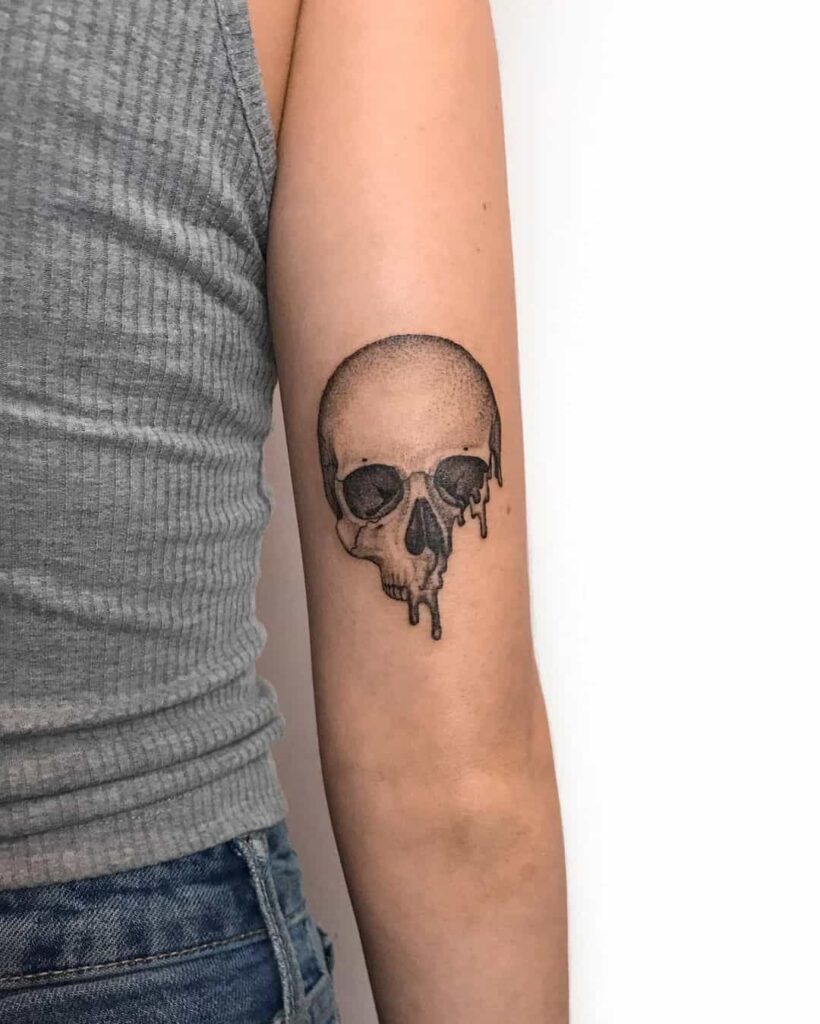 Skeleton Hand Tattoos 86