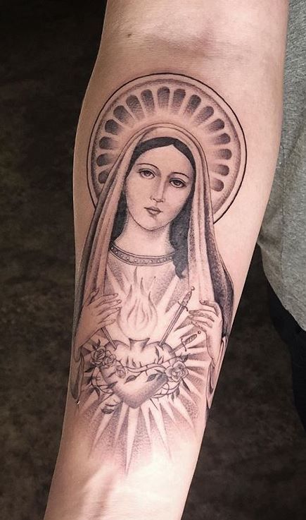 Virgin Mary Tattoos 101