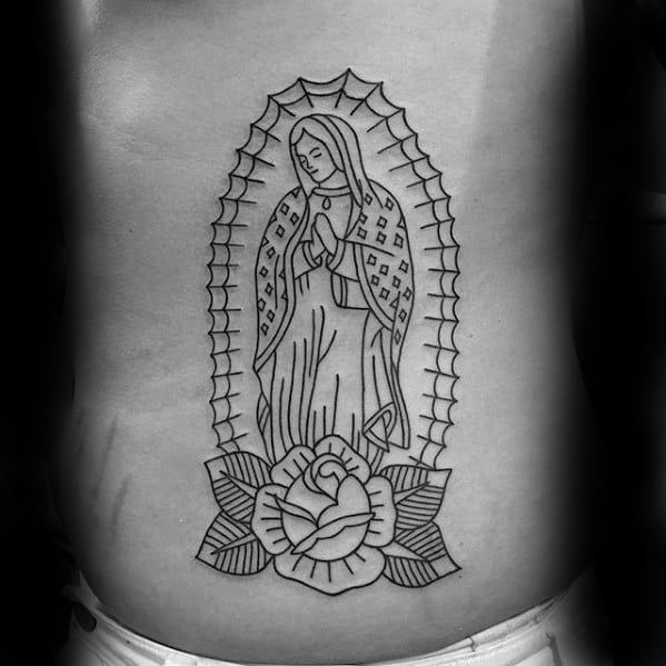 Virgin Mary Tattoos 113