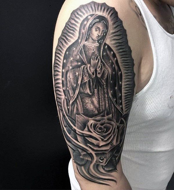 Virgin Mary Tattoos 127