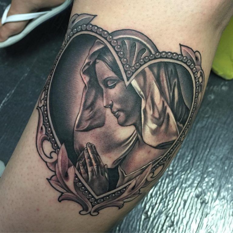 Virgin Mary Tattoos 151
