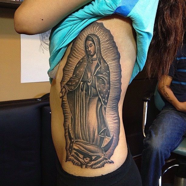 Virgin Mary Tattoos 2