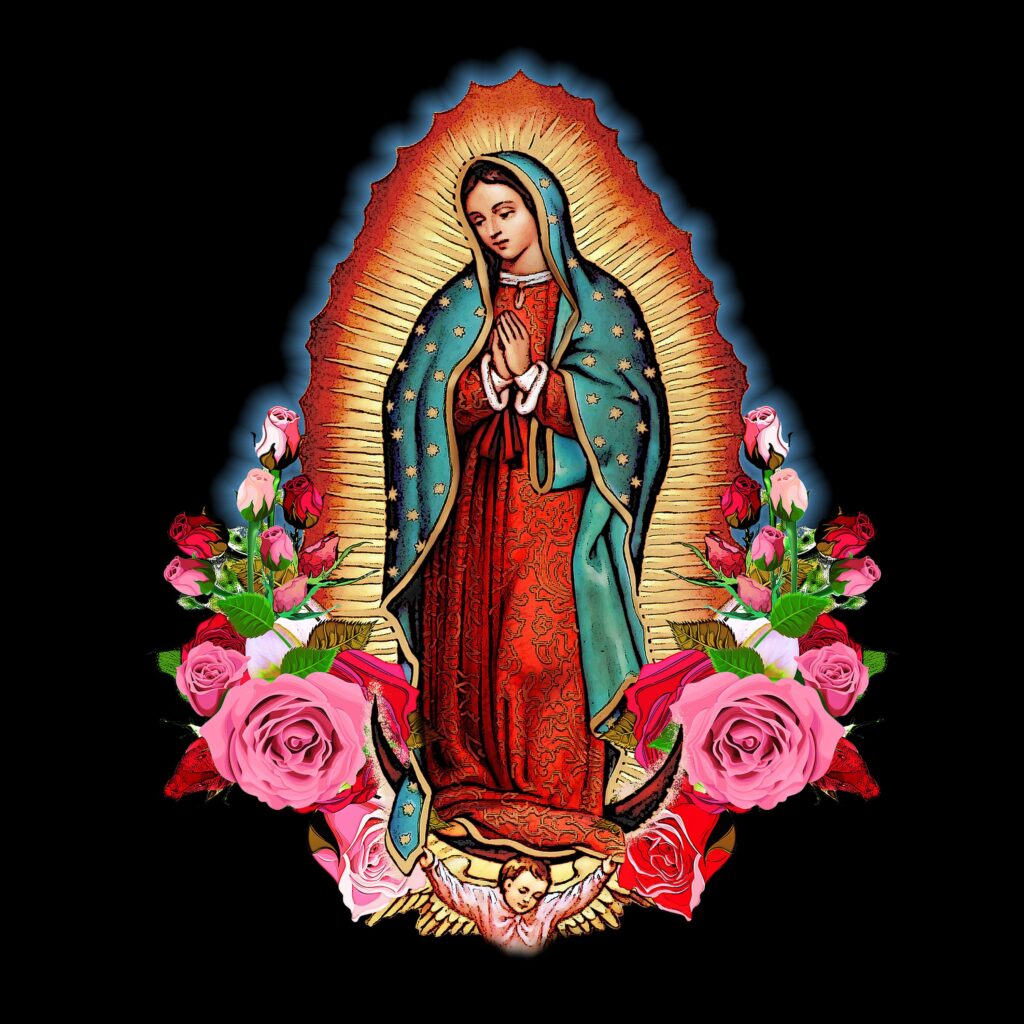 Virgin Mary Tattoos 27