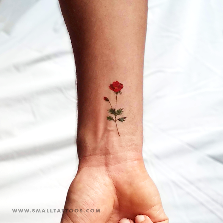 Chrysanthemum Tattoo 10
