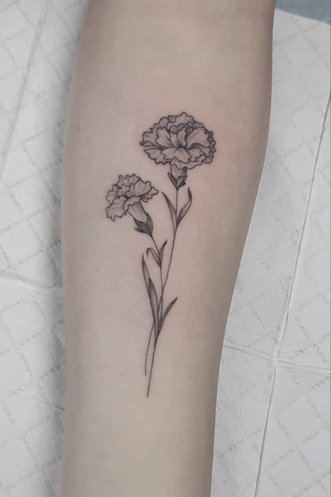 Chrysanthemum Tattoo 41