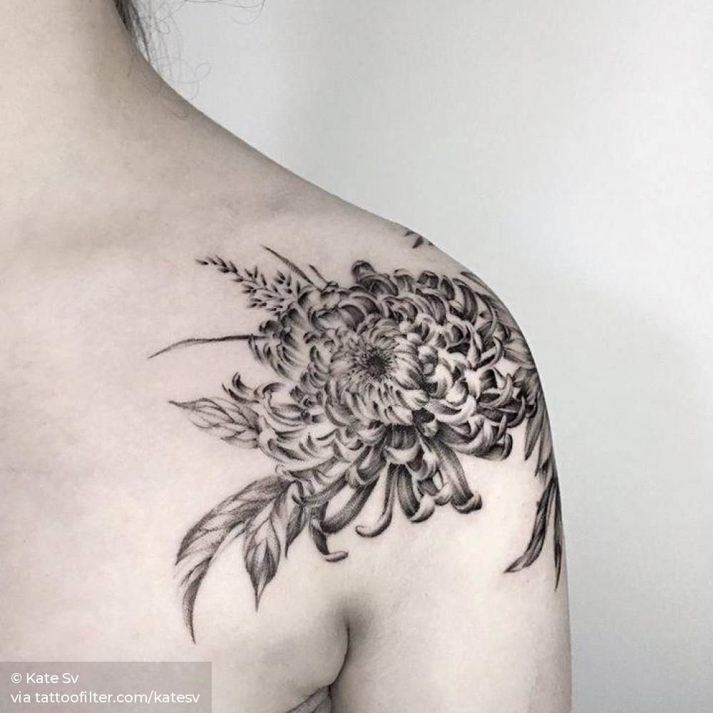 Chrysanthemum Tattoo 45