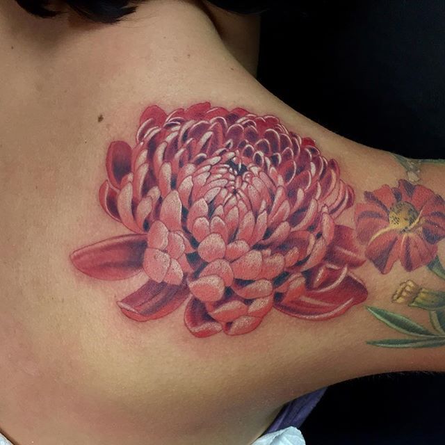 Chrysanthemum Tattoo 46