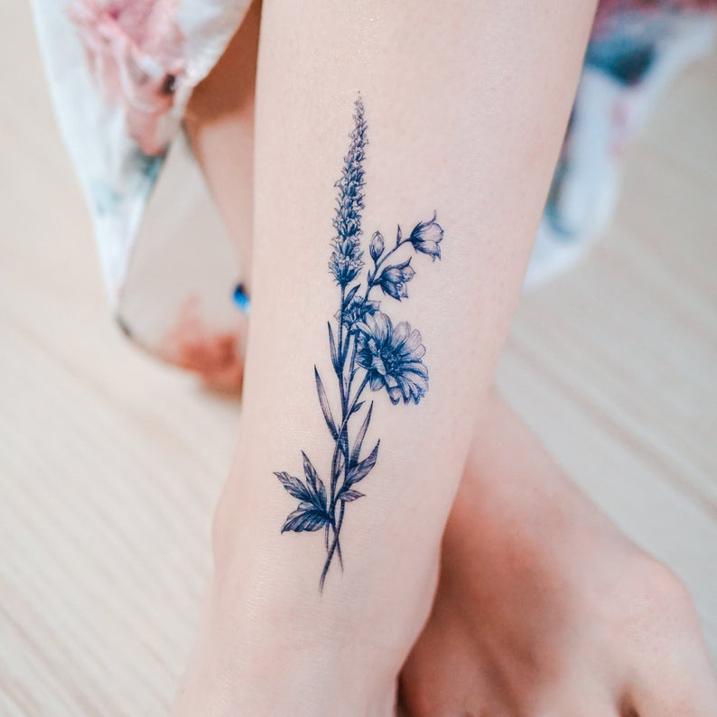 Chrysanthemum Tattoo 5