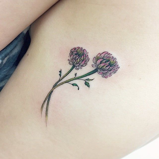 Chrysanthemum Tattoo 50