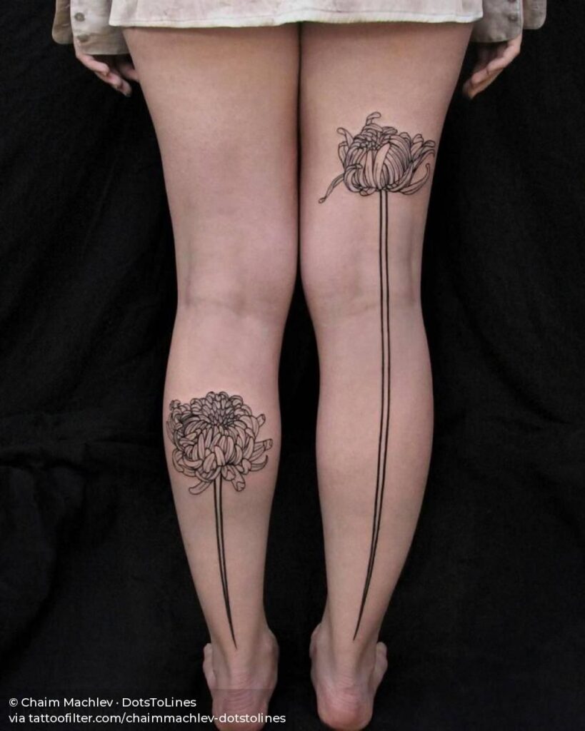 Chrysanthemum Tattoo 79