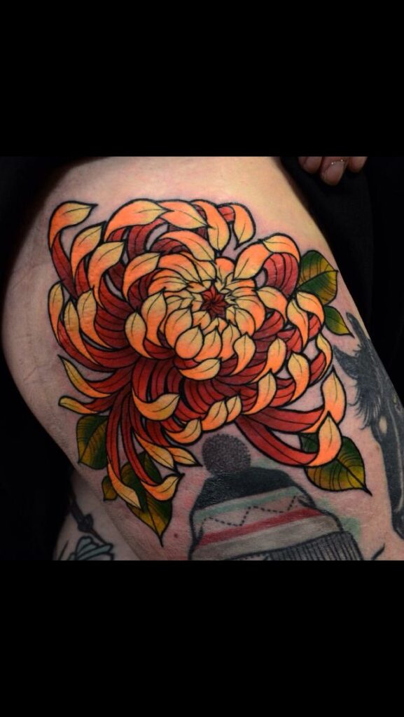 Chrysanthemum Tattoo 82
