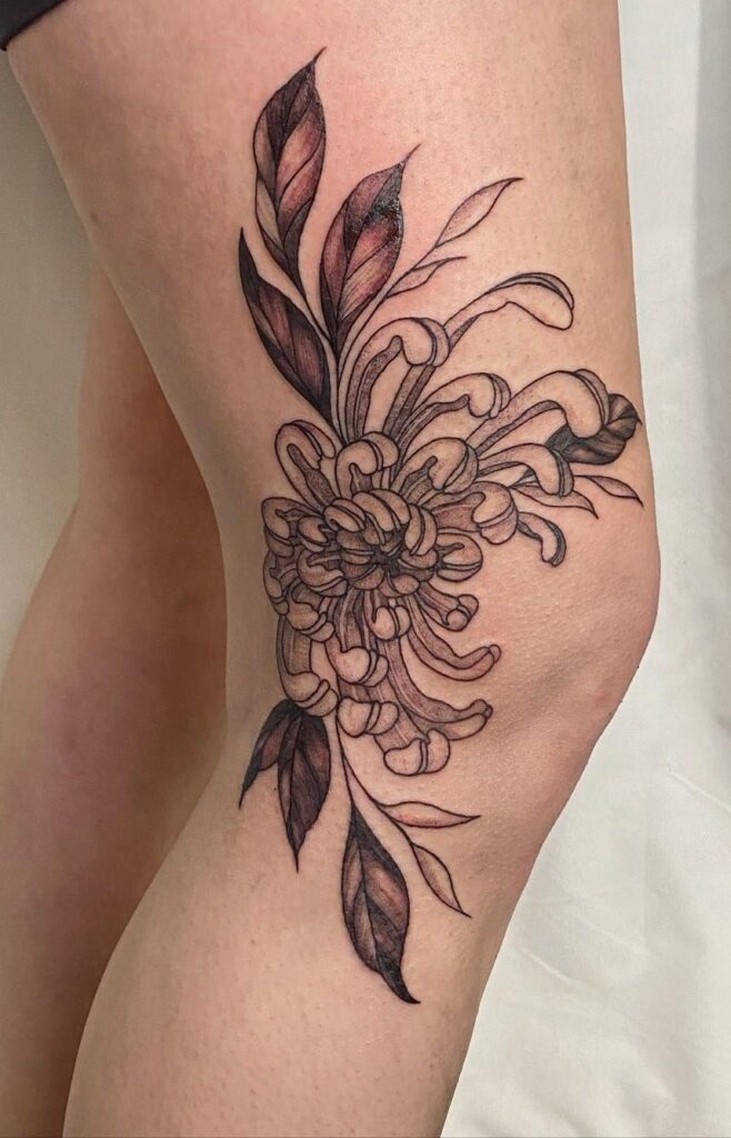 Chrysanthemum Tattoo 83