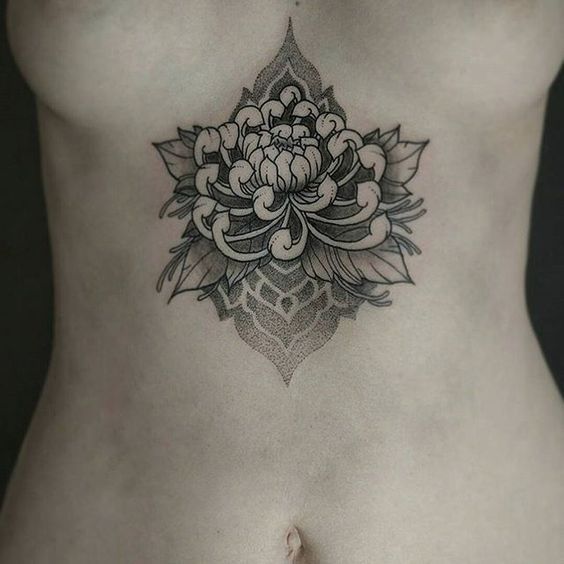 Chrysanthemum Tattoo 97