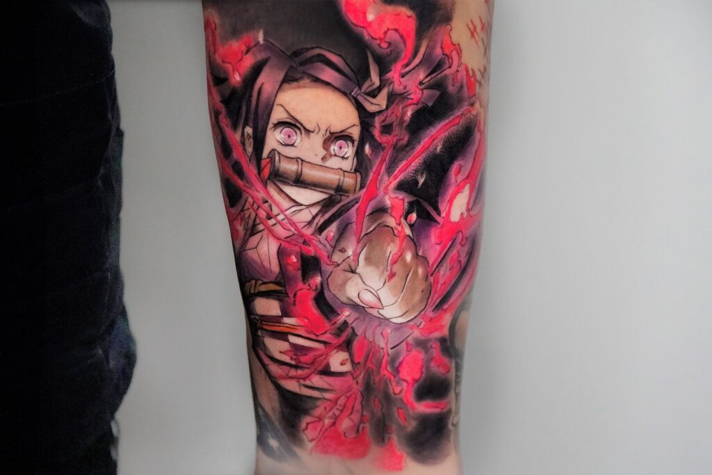 Tatuaje de Demon Slayer 2