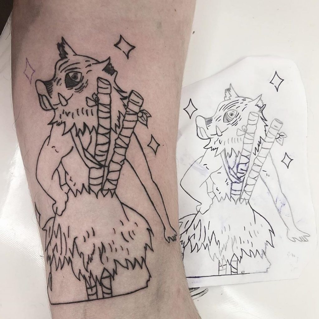 Demon Slayer Tattoo 4