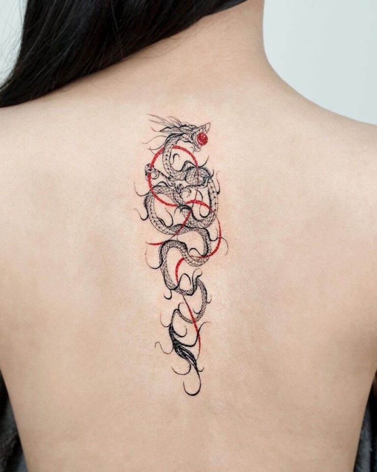 170+ Best Red Ink Tattoo Designs for Male and Female (2023 ...