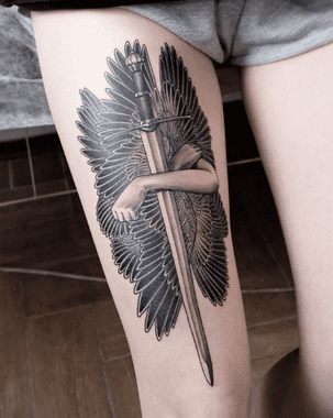 Sword Tattoos 19
