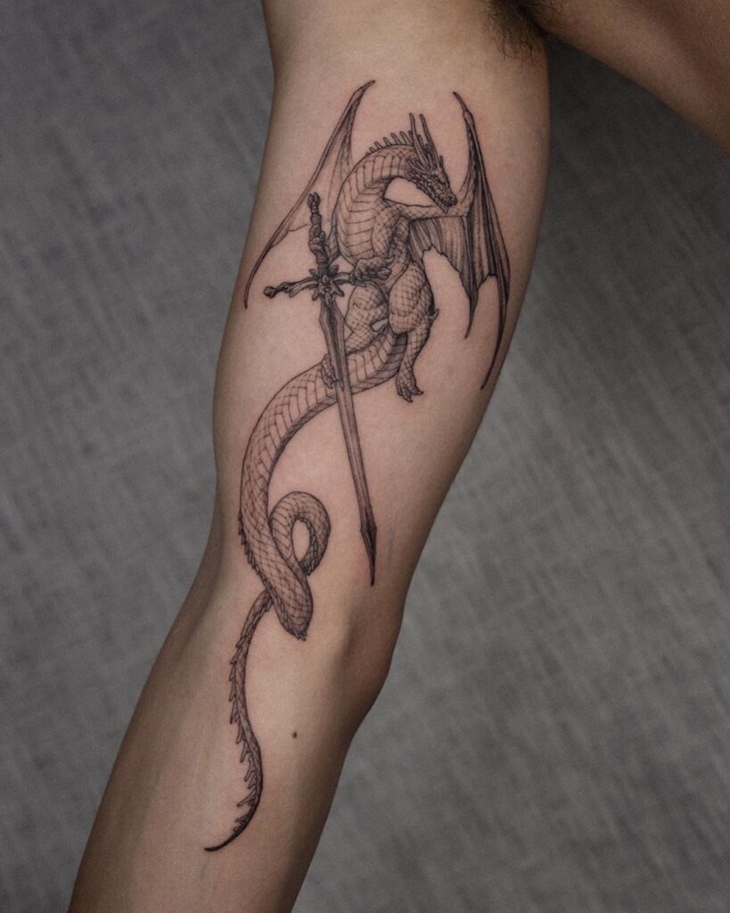 Sword Tattoos 38