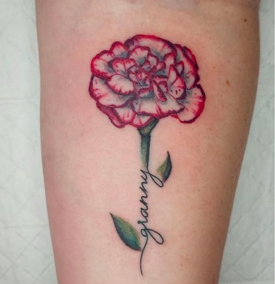 Birth Flower Tattoo