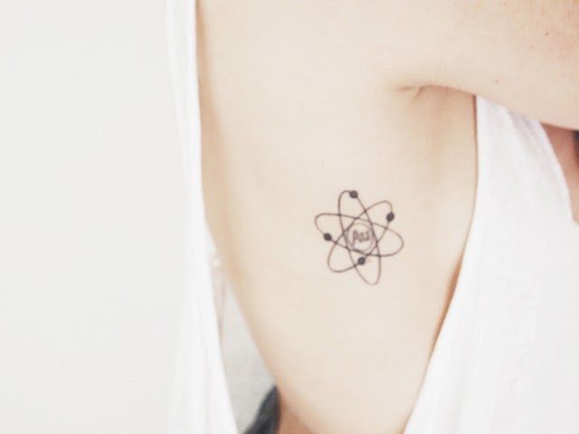Atom Tattoo 136