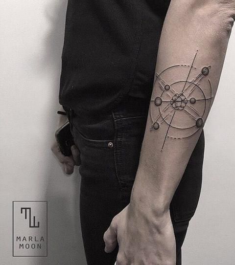 Atom Tattoo 143