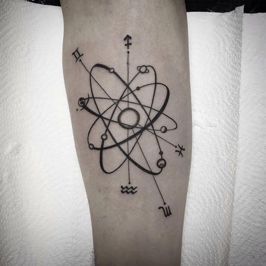 Atom Tattoo 147
