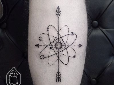 Atom Tattoo 148