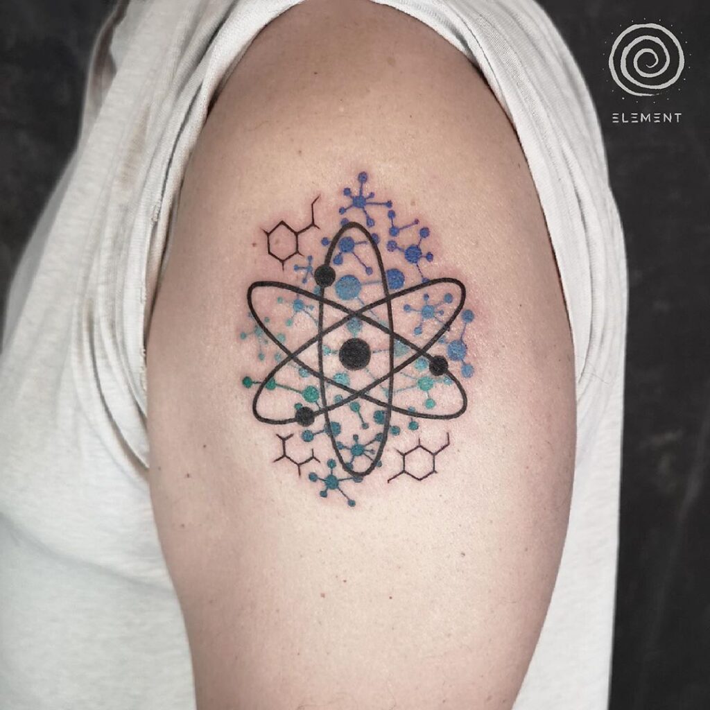 Atom Tattoo 154