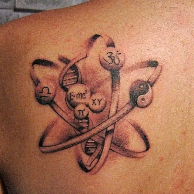 Atom Tattoo 158