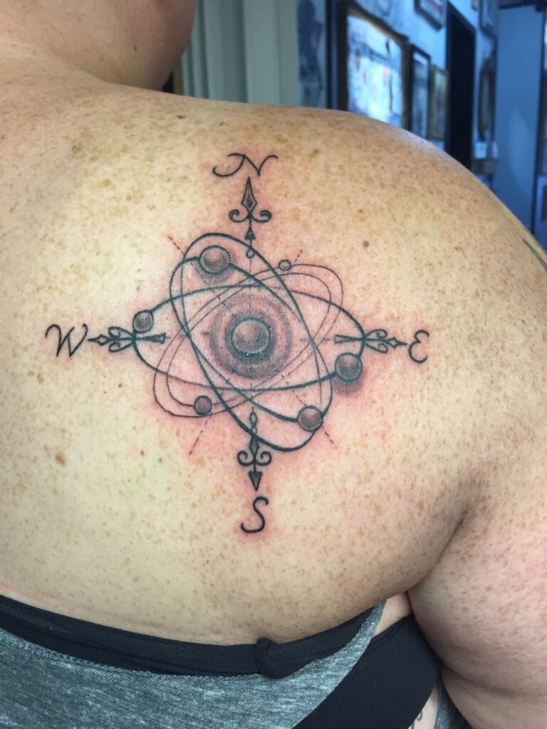 Atom Tattoo 23